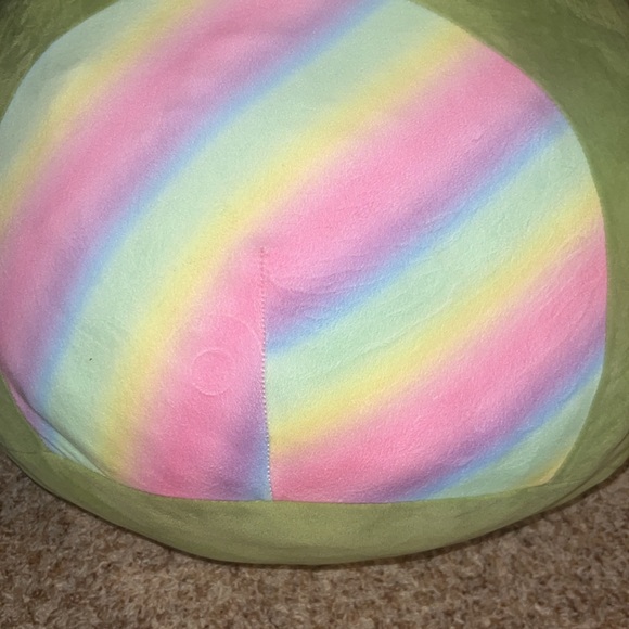 Kellytoy Squishmallow Jumbo 16” Doxl The Frog Green Crown Prince - Picture 3 of 8